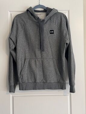 Under Armour Men’s Gray Zip-Up Hoodie Sweatshirt
